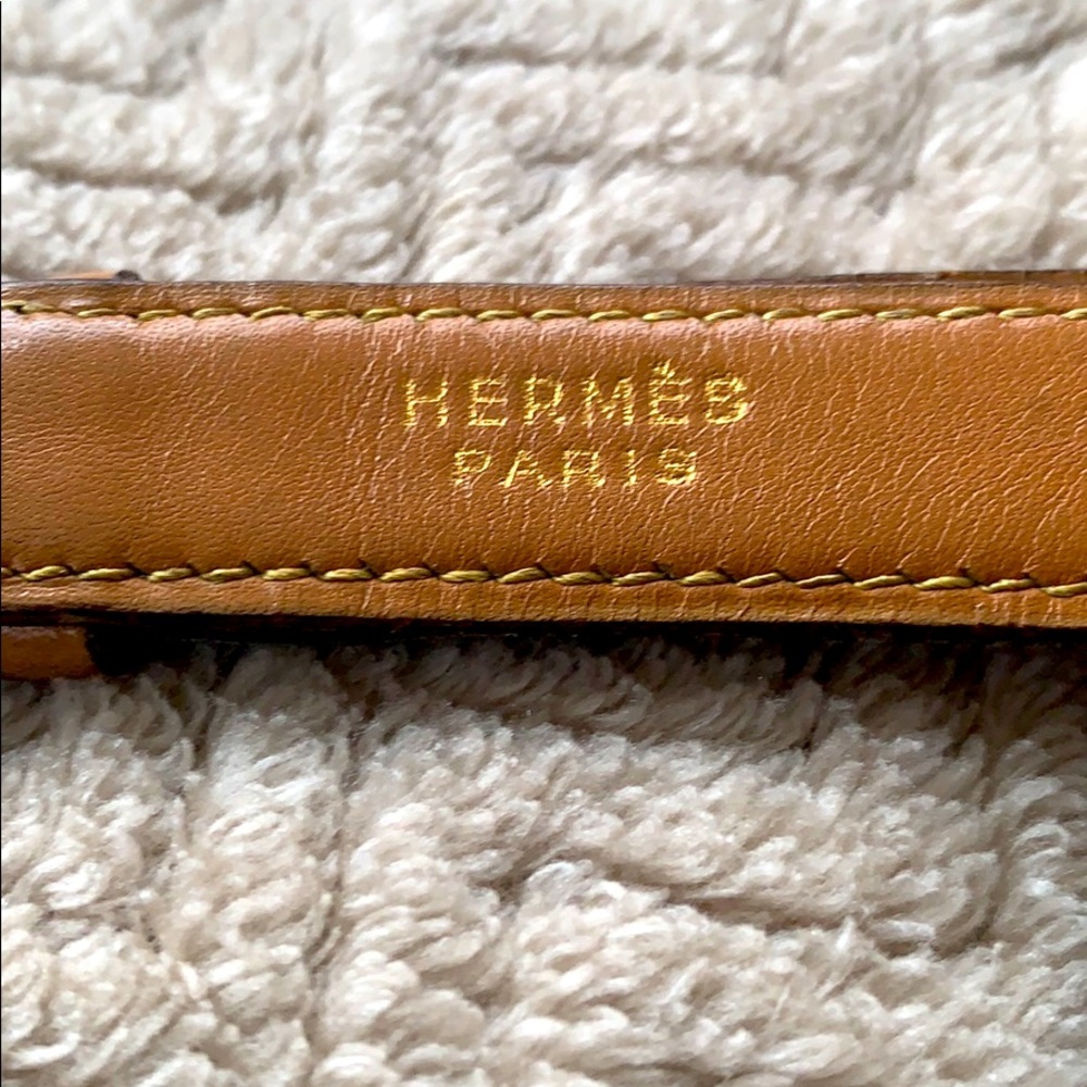 Hermès Leather Belt